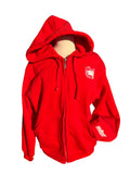 Fiery Red  Hoodie